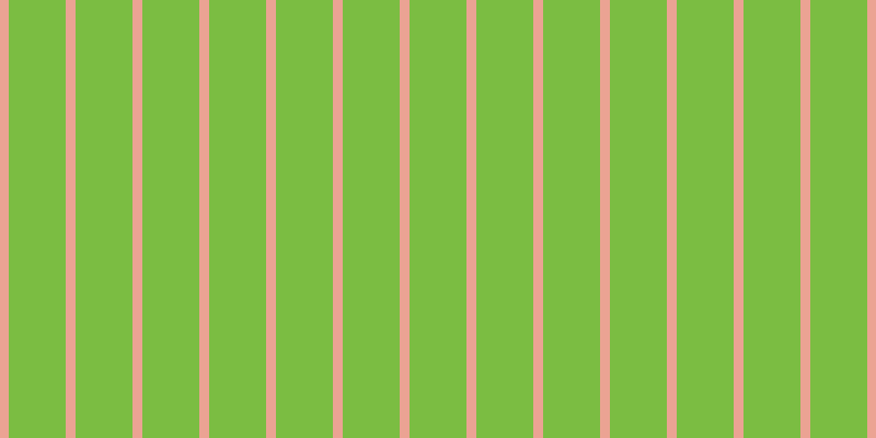 #7bbd42, #eba393 vertical lines, nine pixels wide, fifty-two pixels apart