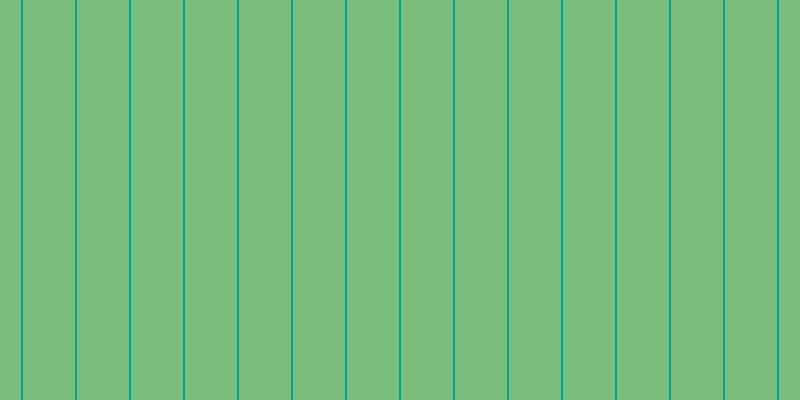 #7bbd7d, #04a393 vertical lines, two pixels wide, fifty-two pixels apart