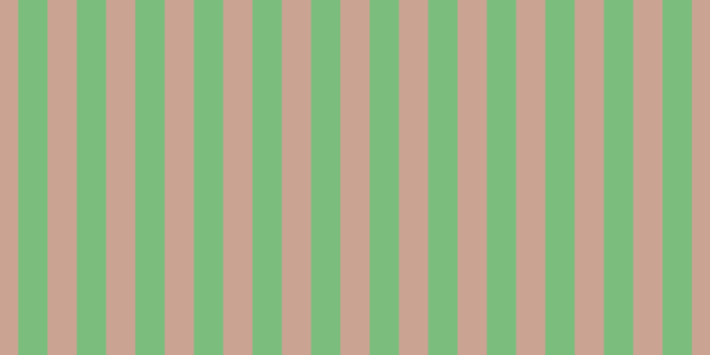 #7bbd7d, #caa393 vertical lines, thirty-three pixels wide, thirty-three pixels apart