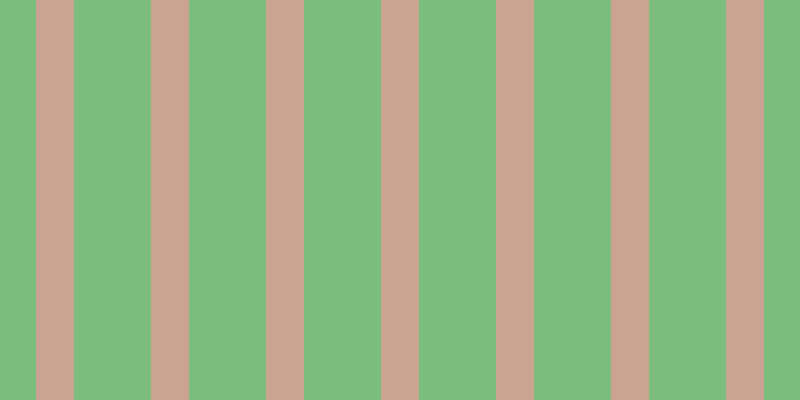 #7bbd7d, #caa393 vertical lines, thirty-eight pixels wide, seventy-seven pixels apart