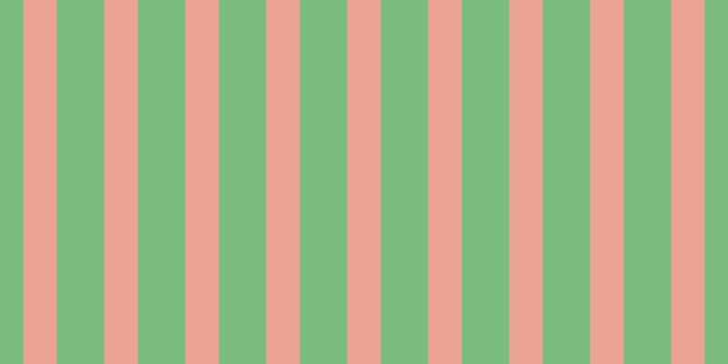 #7bbd7d, #eba393 vertical lines, thirty-seven pixels wide, fifty-two pixels apart