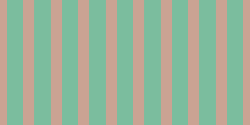 #7bbd9e, #caa393 vertical lines, thirty-six pixels wide, fifty-two pixels apart