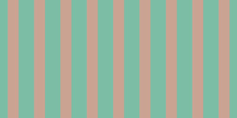 #7bbda5, #caa393 vertical lines, thirty-seven pixels wide, fifty-two pixels apart