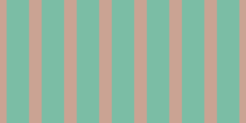 #7bbda5, #caa393 vertical lines, forty-one pixels wide, seventy-three pixels apart