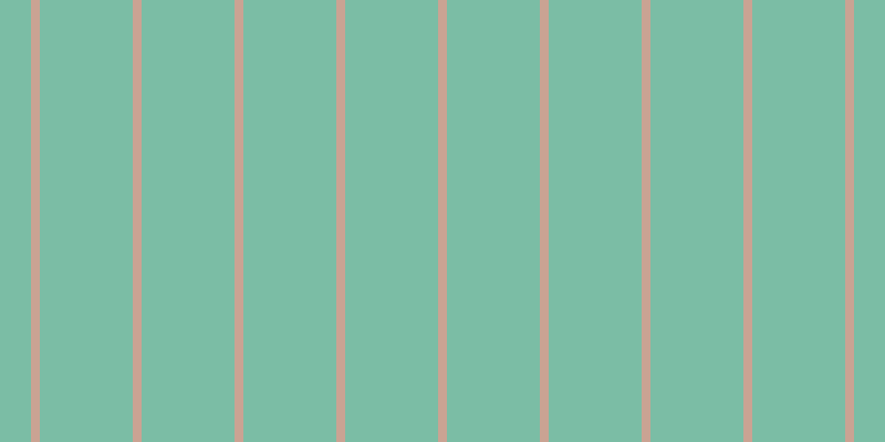 #7bbda5, #caa393 vertical lines, eight pixels wide, eighty-four pixels apart