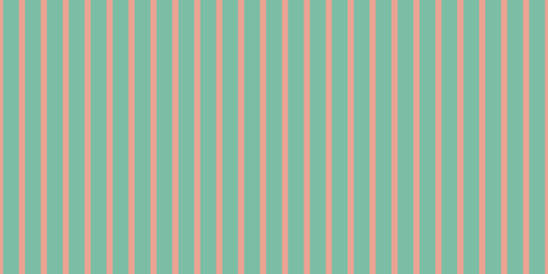 #7bbda5, #eba393 vertical lines, nine pixels wide, twenty-three pixels apart