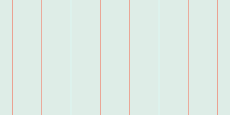 #7bbda5 (25%), #eba393 vertical lines, two pixels wide, one hundred pixels apart