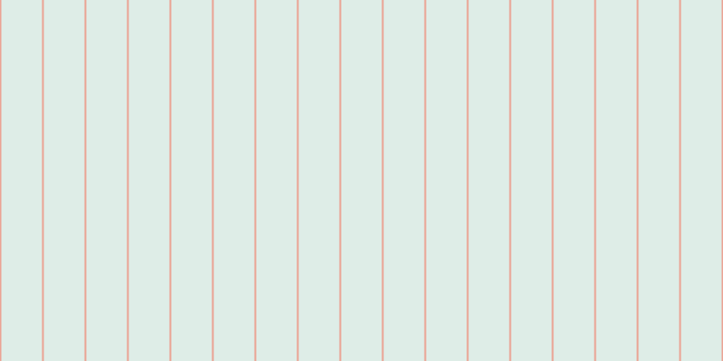 #7bbda5 (25%), #eba393 vertical lines, two pixels wide, forty-five pixels apart