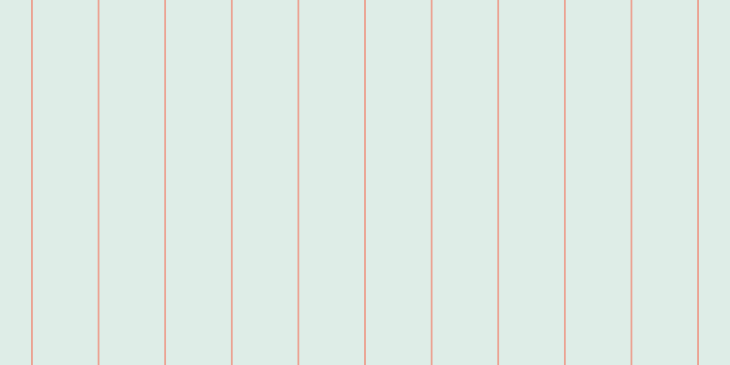 #7bbda5 (25%), #eba393 vertical lines, two pixels wide, seventy-one pixels apart