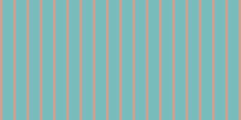 #7bbdbf, #caa393 vertical lines, nine pixels wide, thirty-five pixels apart