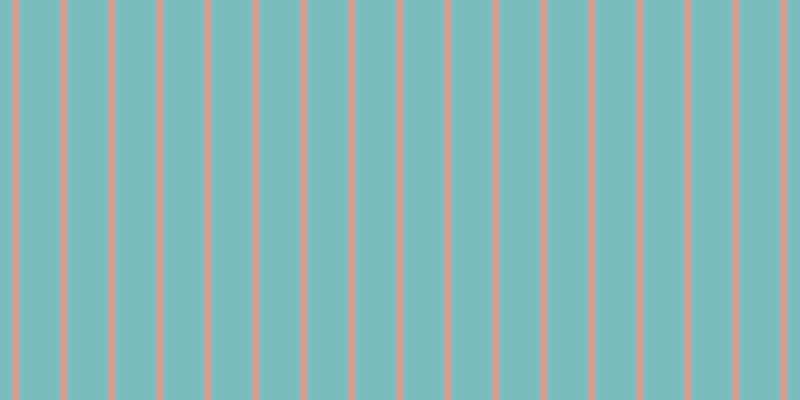 #7bbdbf, #caa393 vertical lines, eight pixels wide, forty pixels apart