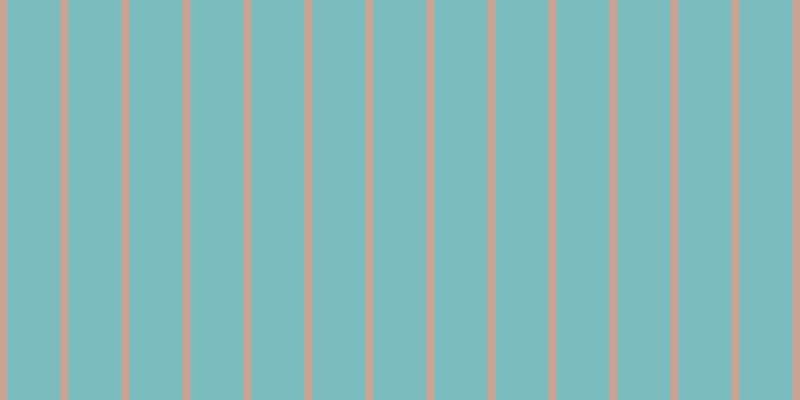 #7bbdbf, #caa393 vertical lines, eight pixels wide, fifty-three pixels apart