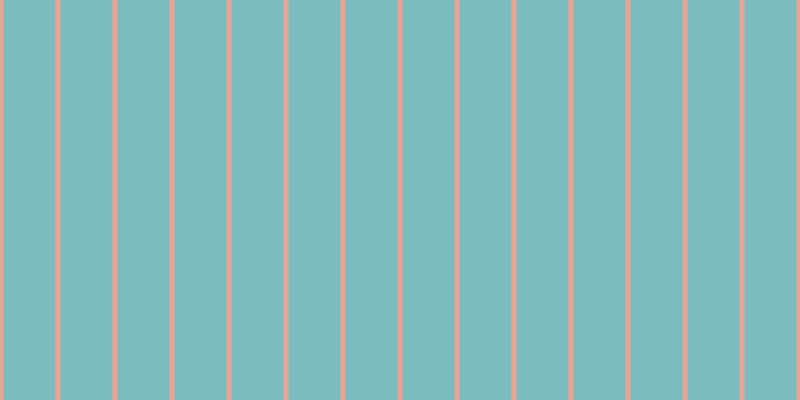 #7bbdbf, #eba393 vertical lines, five pixels wide, fifty-two pixels apart
