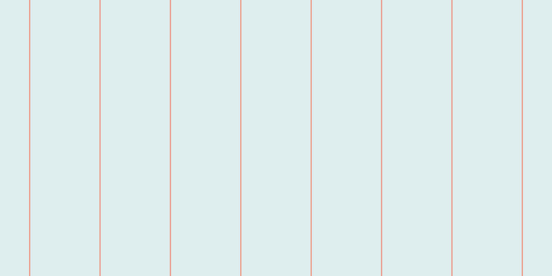 #7bbdbf (25%), #eba393 vertical lines, two pixels wide, one hundred pixels apart