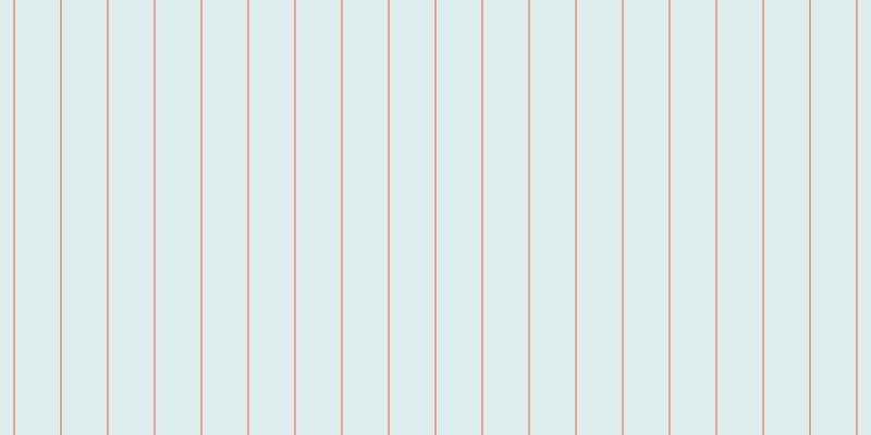 #7bbdbf (25%), #eba393 vertical lines, two pixels wide, forty-one pixels apart