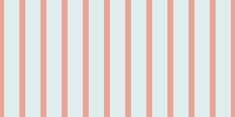 #7bbdbf (25%), #eba393 vertical lines, twenty pixels wide, fifty-two pixels apart