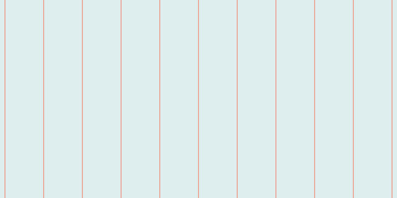 #7bbdbf (25%), #eba393 vertical lines, two pixels wide, seventy-six pixels apart