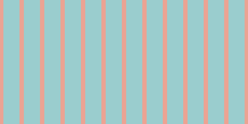 #7bbdbf (75%), #eba393 vertical lines, fourteen pixels wide, fifty-two pixels apart
