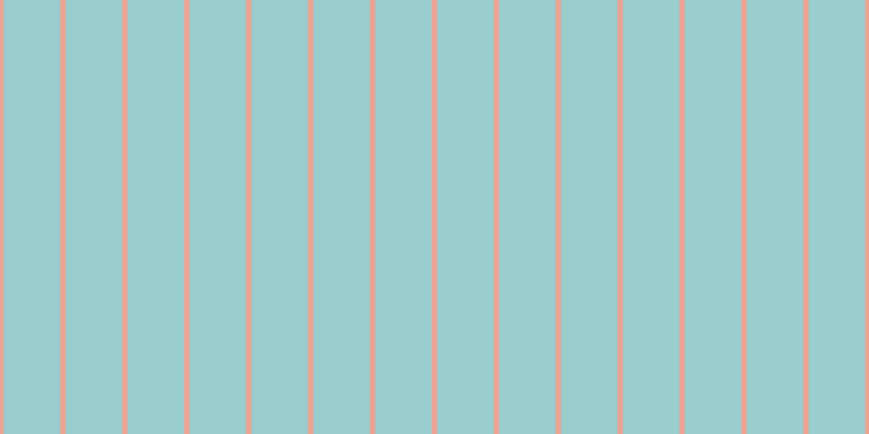 #7bbdbf (75%), #eba393 vertical lines, five pixels wide, fifty-two pixels apart