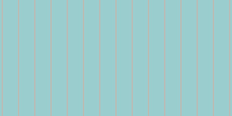 #7bbdbf (75%), #eba393 vertical lines, two pixels wide, fifty-four pixels apart