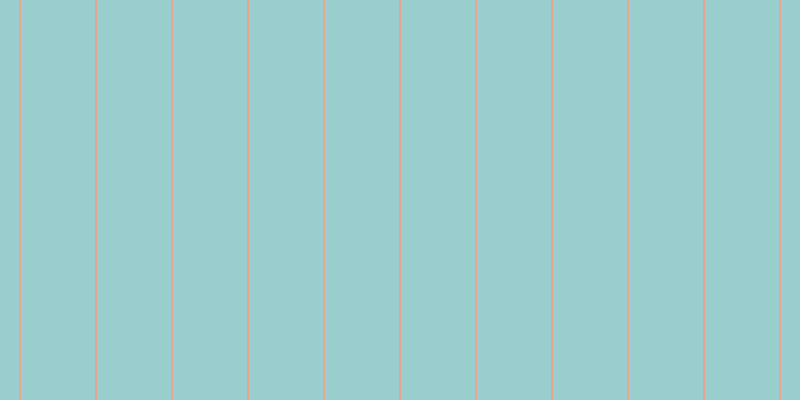 #7bbdbf (75%), #eba393 vertical lines, two pixels wide, seventy-four pixels apart