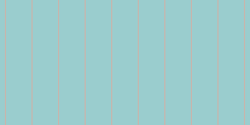 #7bbdbf (75%), #eba393 vertical lines, two pixels wide, eighty-three pixels apart
