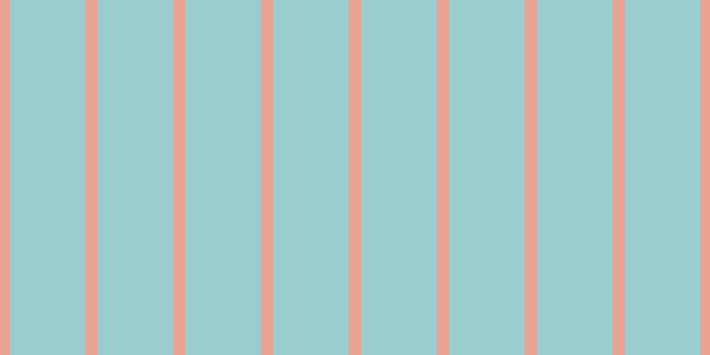 #7bbdbf (75%), #eba393 vertical lines, fourteen pixels wide, eighty-five pixels apart