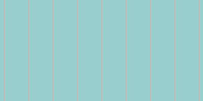 #7bbdbf (75%), #eba393 vertical lines, two pixels wide, ninety-four pixels apart
