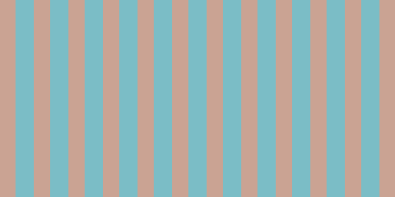#7bbdc6, #caa393 vertical lines, thirty-three pixels wide, thirty-seven pixels apart