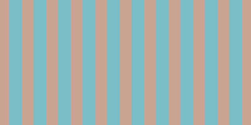 #7bbdc6, #caa393 vertical lines, thirty-seven pixels wide, forty-one pixels apart
