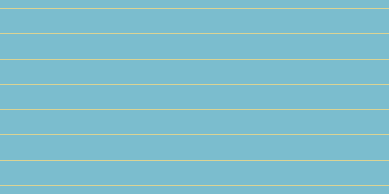 #7bbdce, #dbd393 horizontal lines, two pixels wide, fifty pixels apart