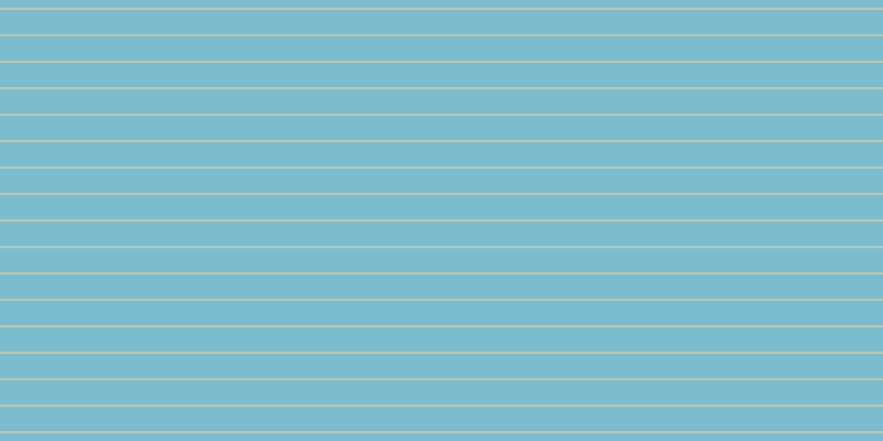 #7bbdce, #fcd393 horizontal lines, one pixels wide, twenty-three pixels apart