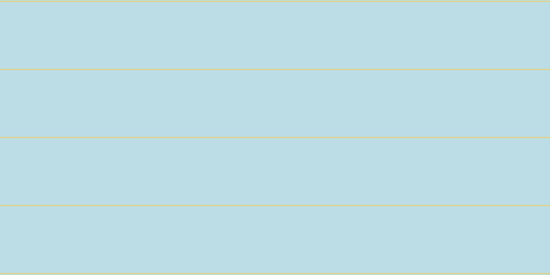 #7bbdce (50%), #dbd393 horizontal lines, two pixels wide, ninety-seven pixels apart