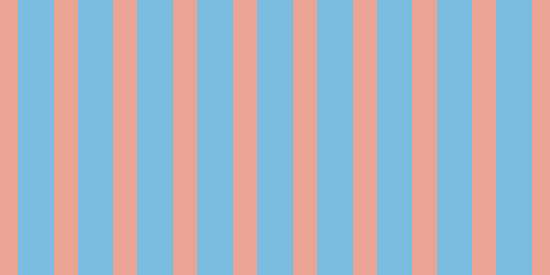 #7bbde0, #eba393 vertical lines, thirty-five pixels wide, fifty-two pixels apart