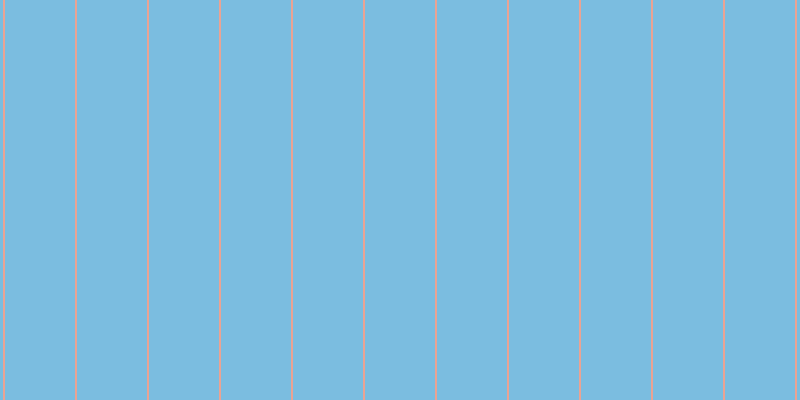#7bbde0, #eba393 vertical lines, two pixels wide, seventy pixels apart