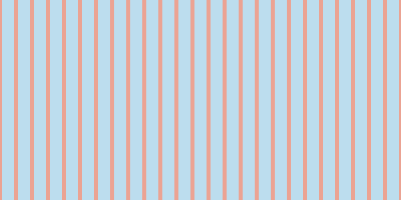 #7bbde0 (50%), #eba393 vertical lines, eight pixels wide, twenty-four pixels apart