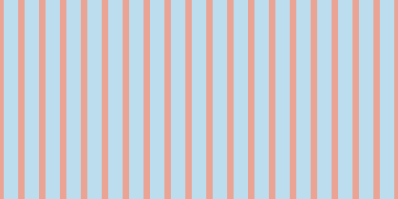 #7bbde0 (50%), #eba393 vertical lines, thirteen pixels wide, twenty-nine pixels apart