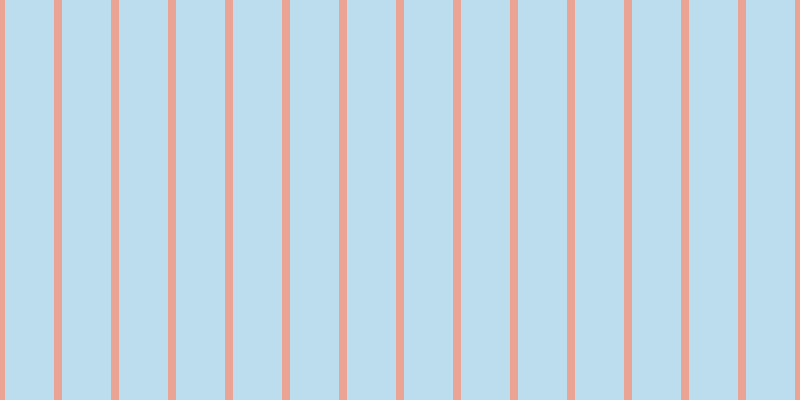 #7bbde0 (50%), #eba393 vertical lines, eight pixels wide, forty-nine pixels apart