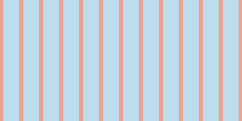 #7bbde0 (50%), #eba393 vertical lines, fourteen pixels wide, fifty-two pixels apart