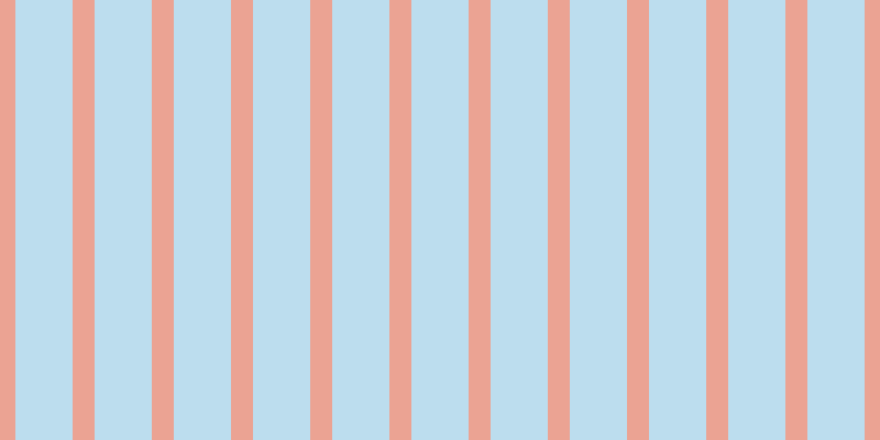 #7bbde0 (50%), #eba393 vertical lines, twenty pixels wide, fifty-two pixels apart