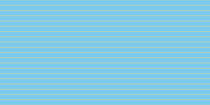 #7bcaee, #dbd393 horizontal lines, two pixels wide, eighteen pixels apart
