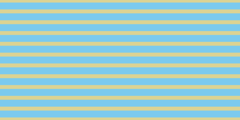 #7bcaee, #dbd393 horizontal lines, thirteen pixels wide, twenty-three pixels apart