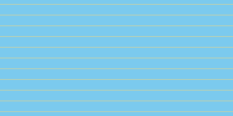 #7bcaee, #dbd393 horizontal lines, two pixels wide, thirty-five pixels apart