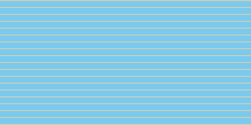 #7bcaee, #fcd393 horizontal lines, two pixels wide, twenty pixels apart