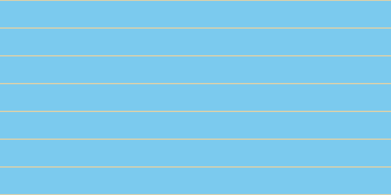 #7bcaee, #fcd393 horizontal lines, two pixels wide, fifty-five pixels apart
