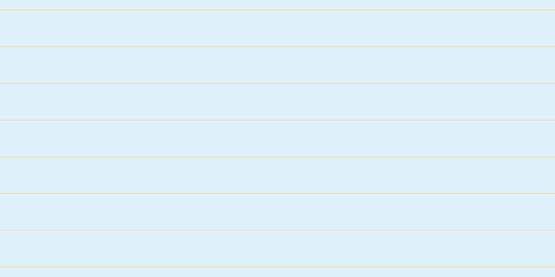 #7bcaee (25%), #fcd393 horizontal lines, one pixels wide, fifty-two pixels apart