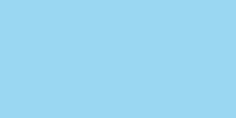 #7bcaee (75%), #dbd393 horizontal lines, two pixels wide, one hundred pixels apart