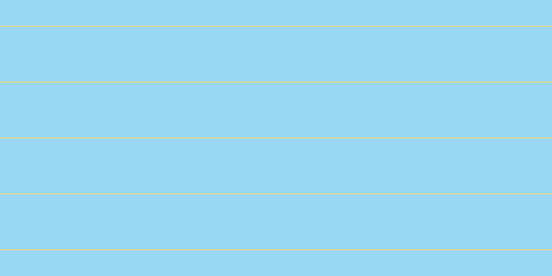 #7bcaee (75%), #dbd393 horizontal lines, two pixels wide, seventy-nine pixels apart