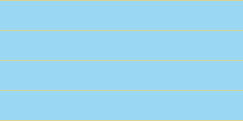 #7bcaee (75%), #dbd393 horizontal lines, two pixels wide, ninety-seven pixels apart