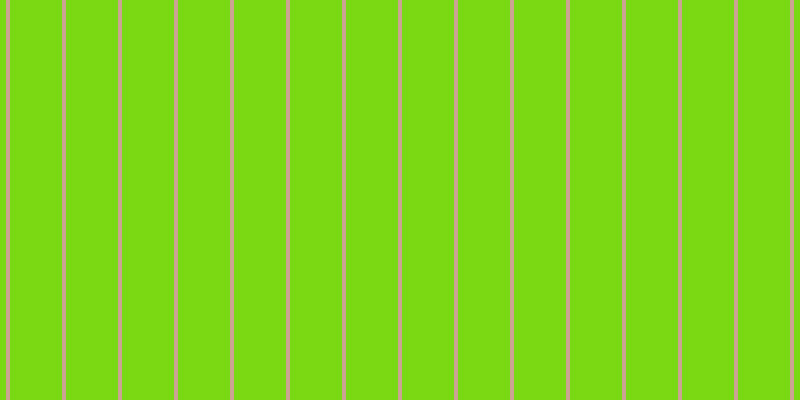 #7bd913, #caa393 vertical lines, four pixels wide, fifty-two pixels apart